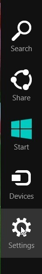 setările pentru Windows 8