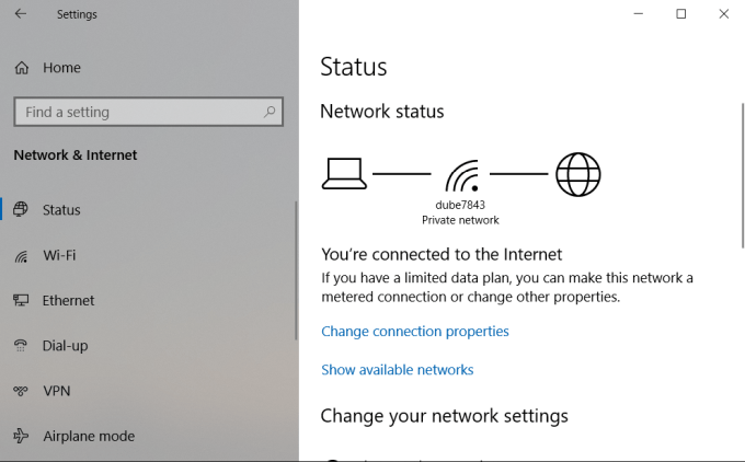 conexiunea dvs. de internet