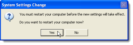 Reporniți computerul