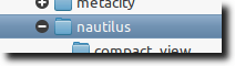Faceți dublu clic pe Nautilus