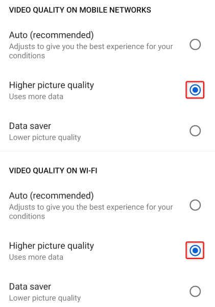 Setați calitatea video implicită în imaginea YouTube pentru Android, iPhone și iPad