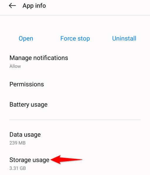 Ștergeți memoria cache a Instagram pe imaginea dispozitivului dvs. Android