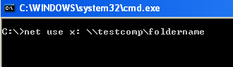 net use command