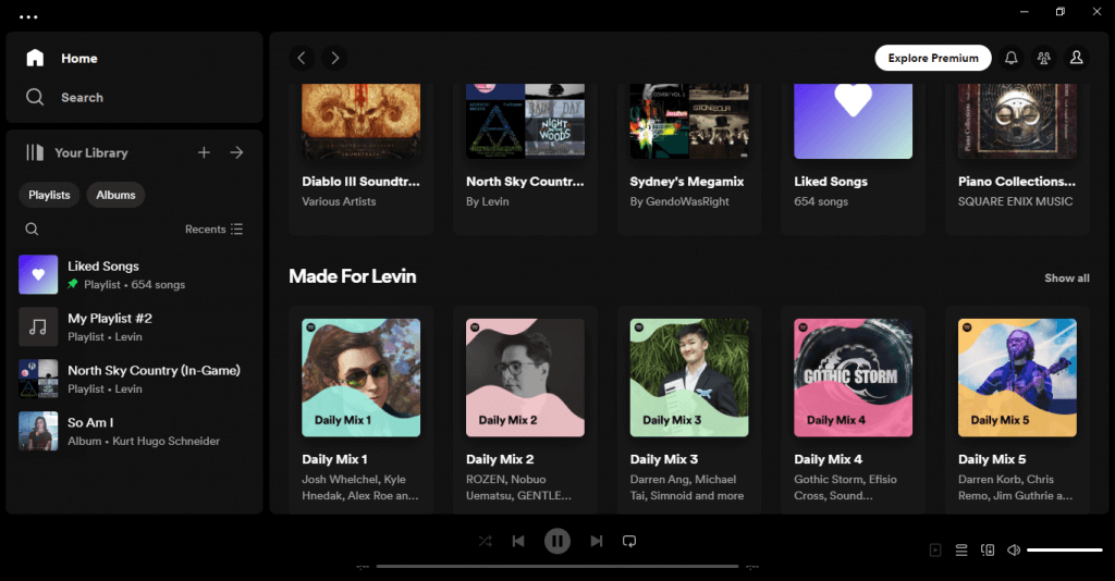 Cum să amestecați o listă de redare Spotify pe imaginea de pe desktop